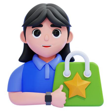 Star Seller  3D Icon