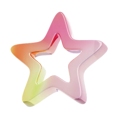 Star Shape  3D Icon