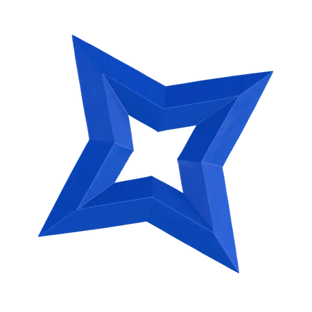 星形  3D Icon