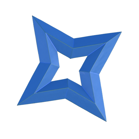 Star Shape  3D Icon