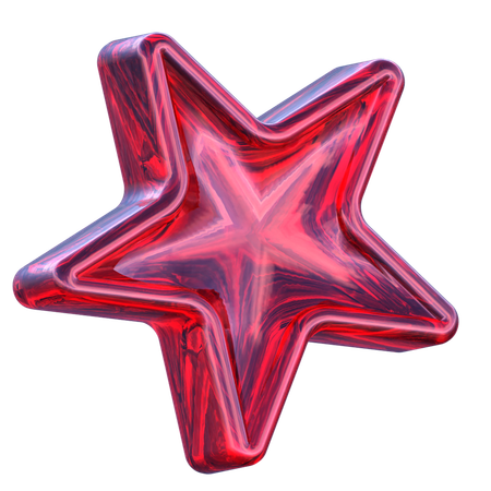 星形  3D Icon