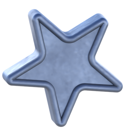 Star Shape  3D Icon