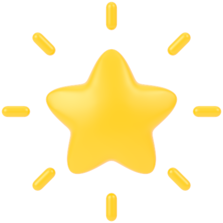 Star Shape  3D Icon