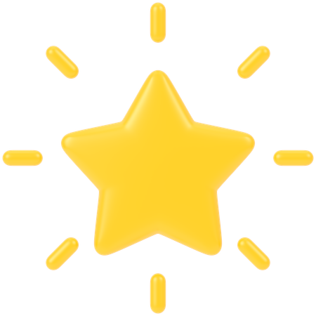 Star Shape  3D Icon