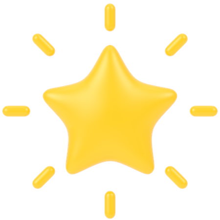 Star Shape  3D Icon