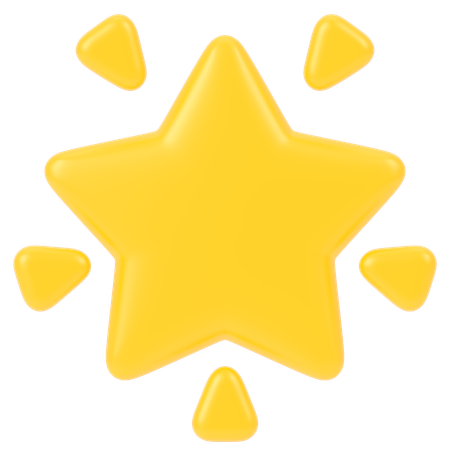 Star Shape  3D Icon