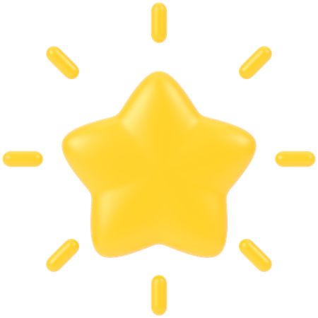 Star Shape  3D Icon