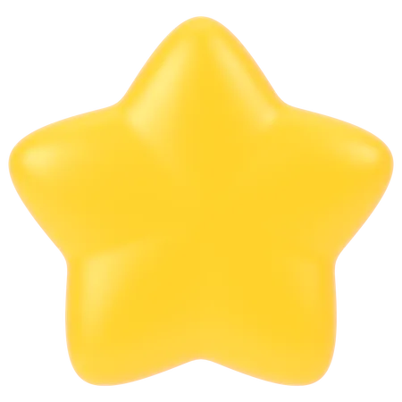 Star Shape  3D Icon