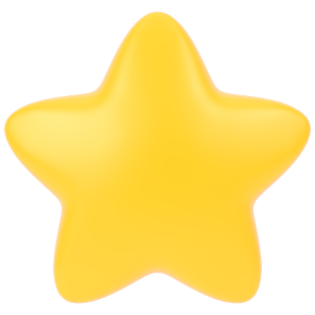 Star Shape  3D Icon