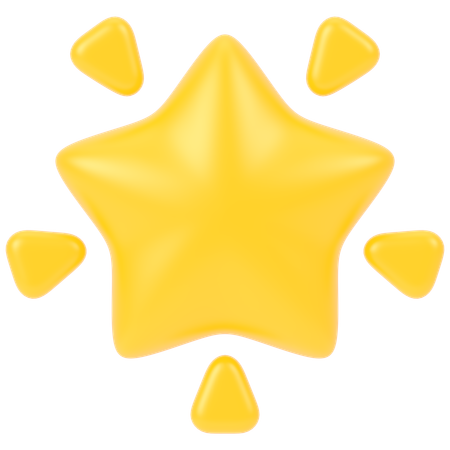 Star Shape  3D Icon