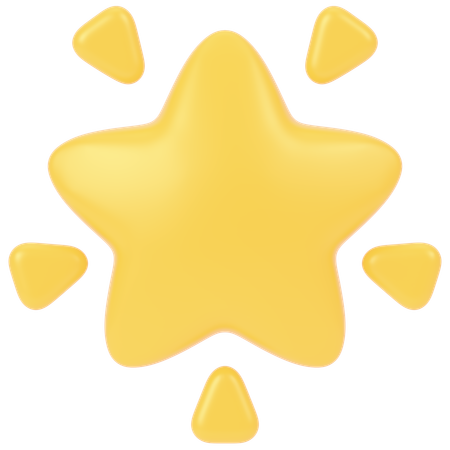 Star Shape  3D Icon