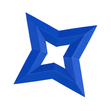 Star Shape  3D Icon