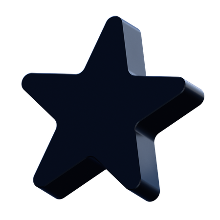 Star Shape  3D Icon
