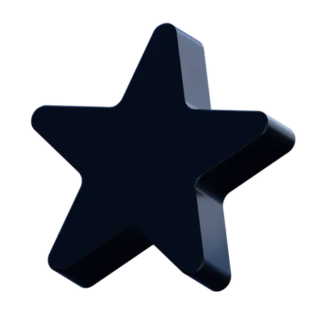 Star Shape  3D Icon