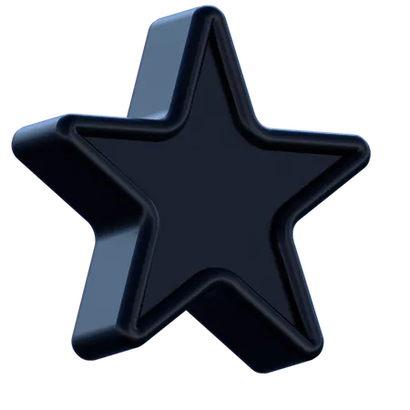 Star Shape  3D Icon
