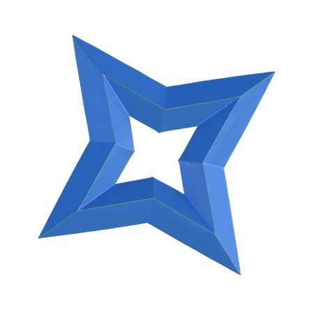 Star Shape  3D Icon
