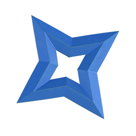 Star Shape  3D Icon