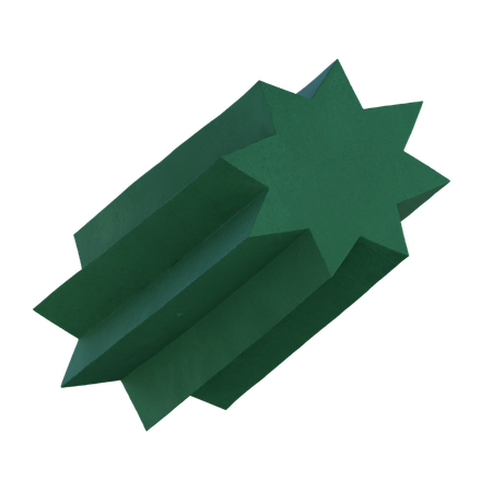Star Shape  3D Icon