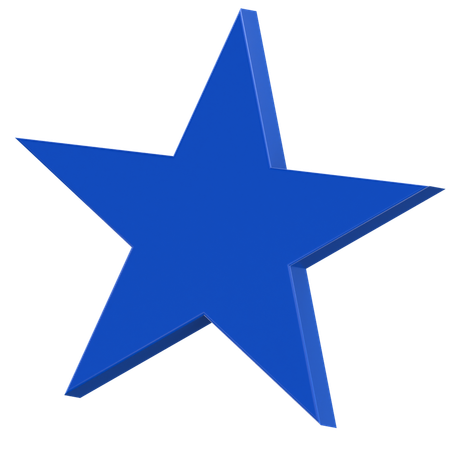 Star Shape  3D Icon