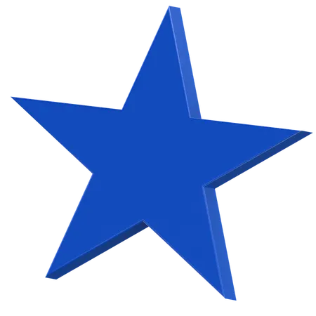 Star Shape  3D Icon