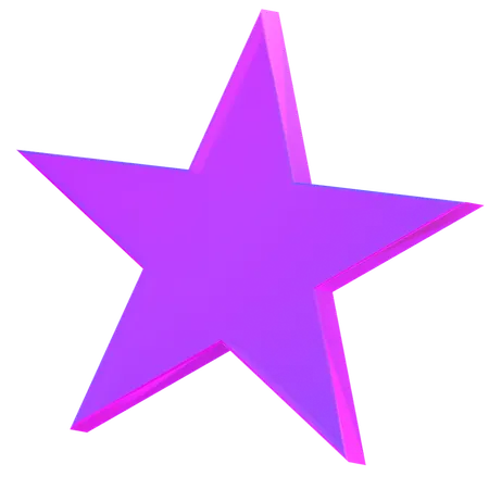Star Shape  3D Icon
