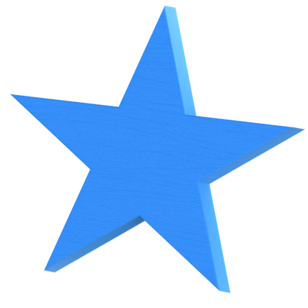 Star Shape  3D Icon