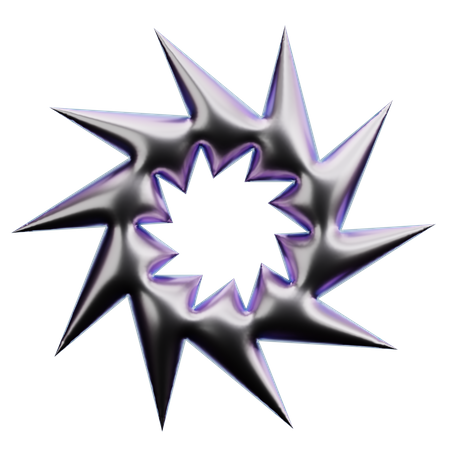 Star Shape  3D Icon