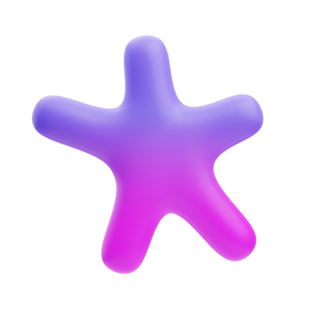 Star Shape  3D Icon