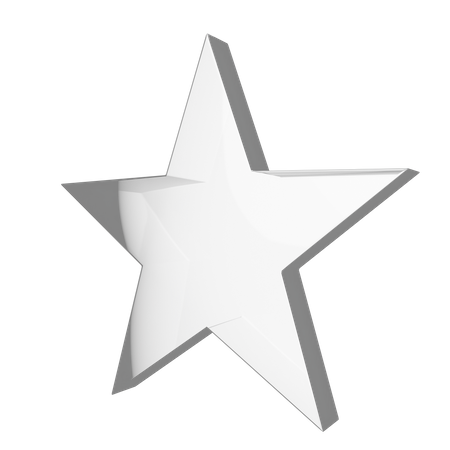 Star Shape  3D Illustration