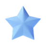 star shape 3d logo
