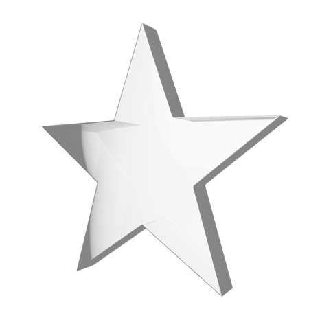 Star Shape  3D Illustration