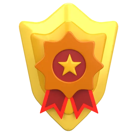 Star Shield  3D Icon