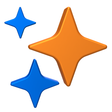 Star Sparks  3D Icon