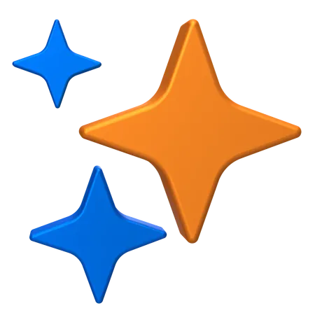 Star Sparks  3D Icon