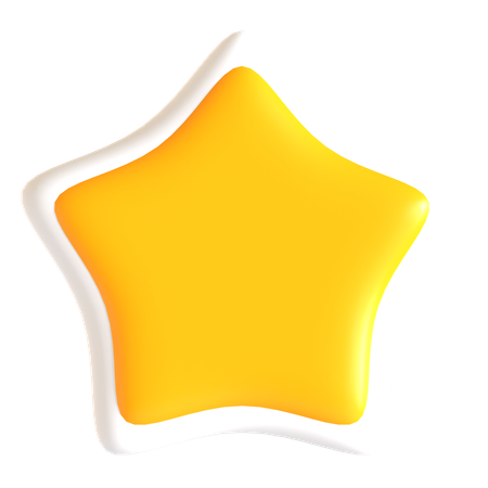 Star Sticker  3D Icon
