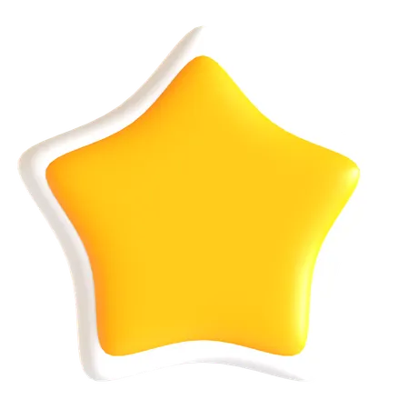 Star Sticker  3D Icon