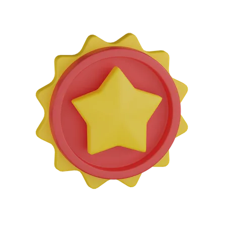 Star Sticker  3D Icon