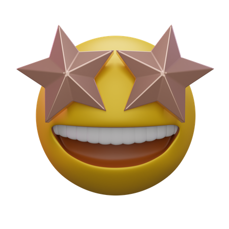 Star Struck 3D Icon