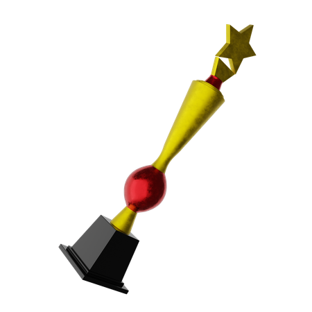 Star Trophy  3D Icon