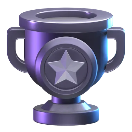 Star Trophy  3D Illustration