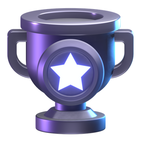 Star Trophy  3D Illustration