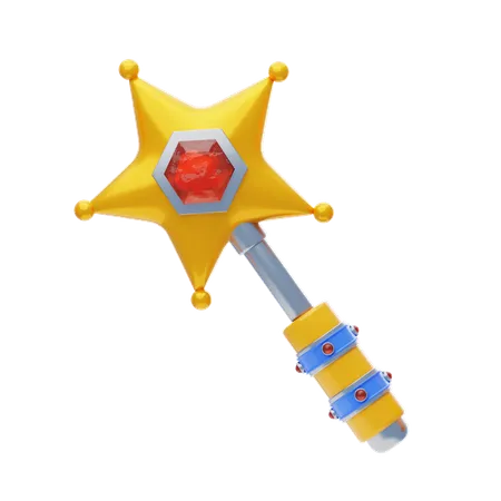 Star Wand  3D Icon