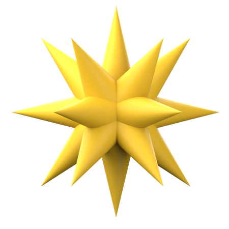 Starburst 3D Icon