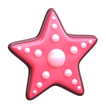 Starfish 3 D Sea Animal Illustration 3D Icon