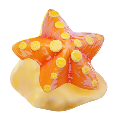 Starfish  3D Icon