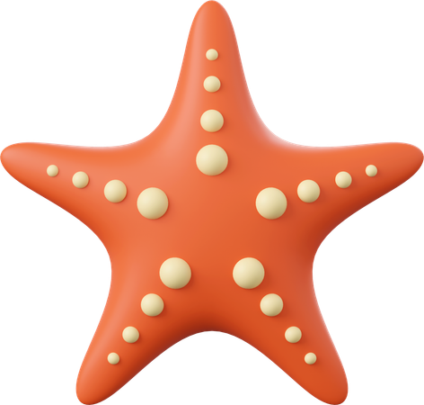 Starfish  3D Icon