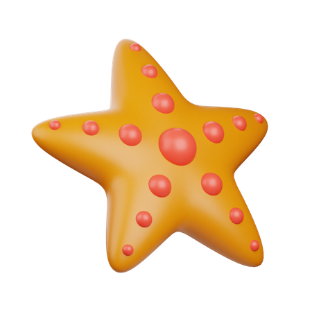 Starfish  3D Icon