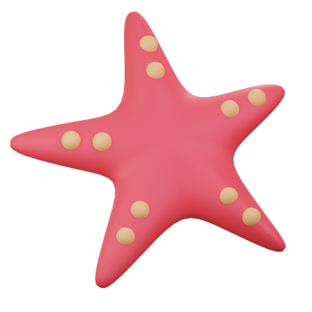 Starfish  3D Icon