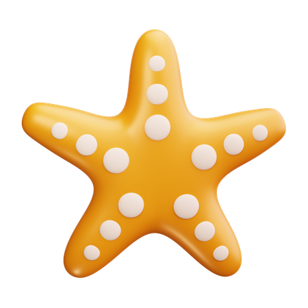 Starfish  3D Icon