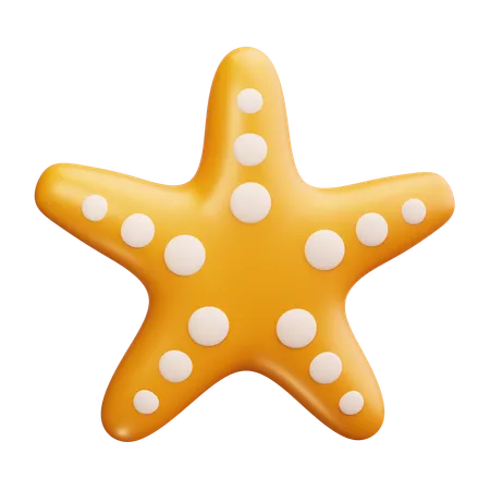 Starfish  3D Icon